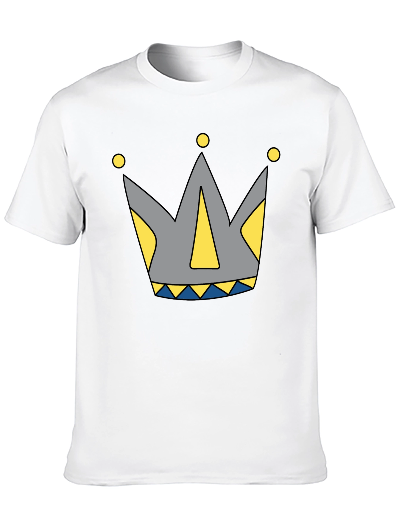 Crown Graphic Tee - Royal Style Everyday Comfort