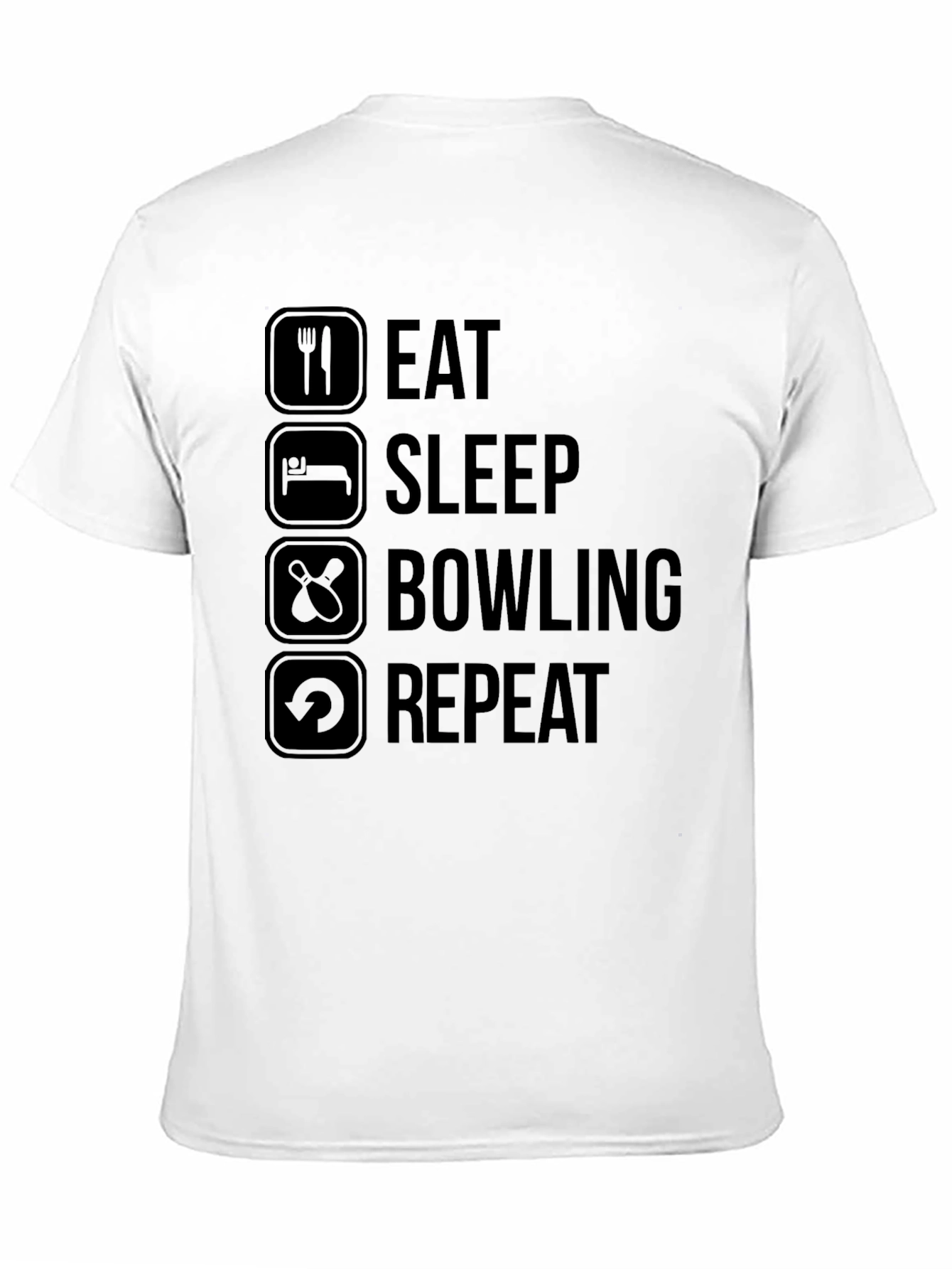 Eat Sleep Bowling Repeat T-Shirt