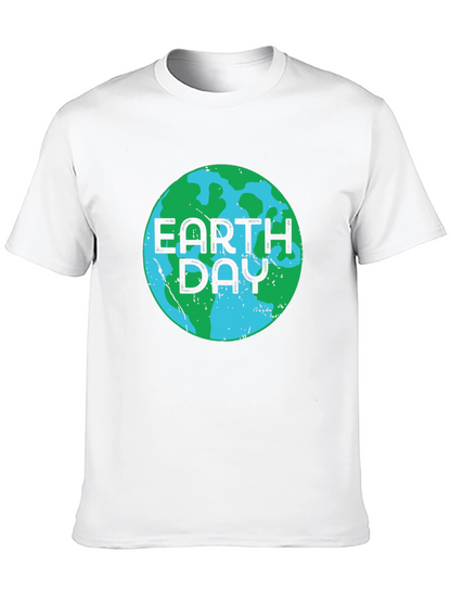 Earth Day Black T-Shirt - Environmental Awareness