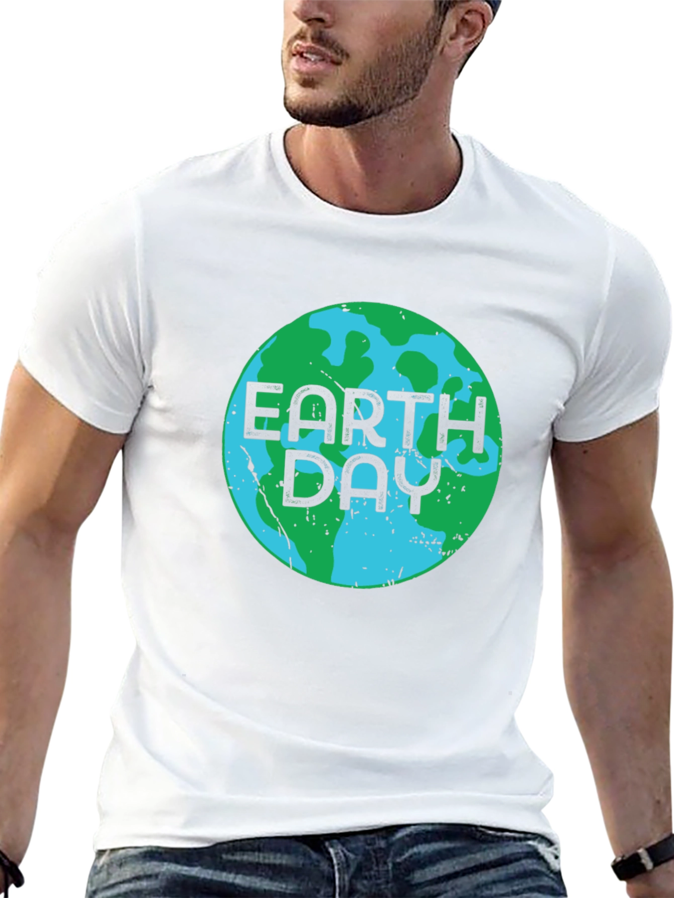 Earth Day Black T-Shirt - Environmental Awareness