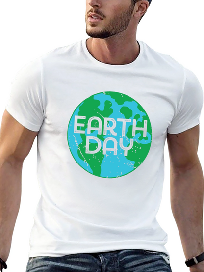 Earth Day Black T-Shirt - Environmental Awareness