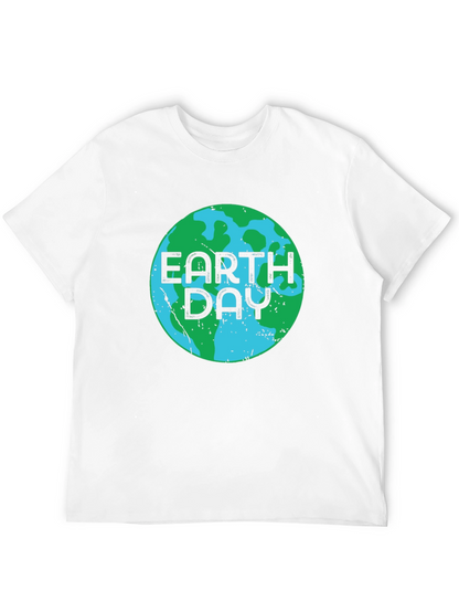 Earth Day Black T-Shirt - Environmental Awareness