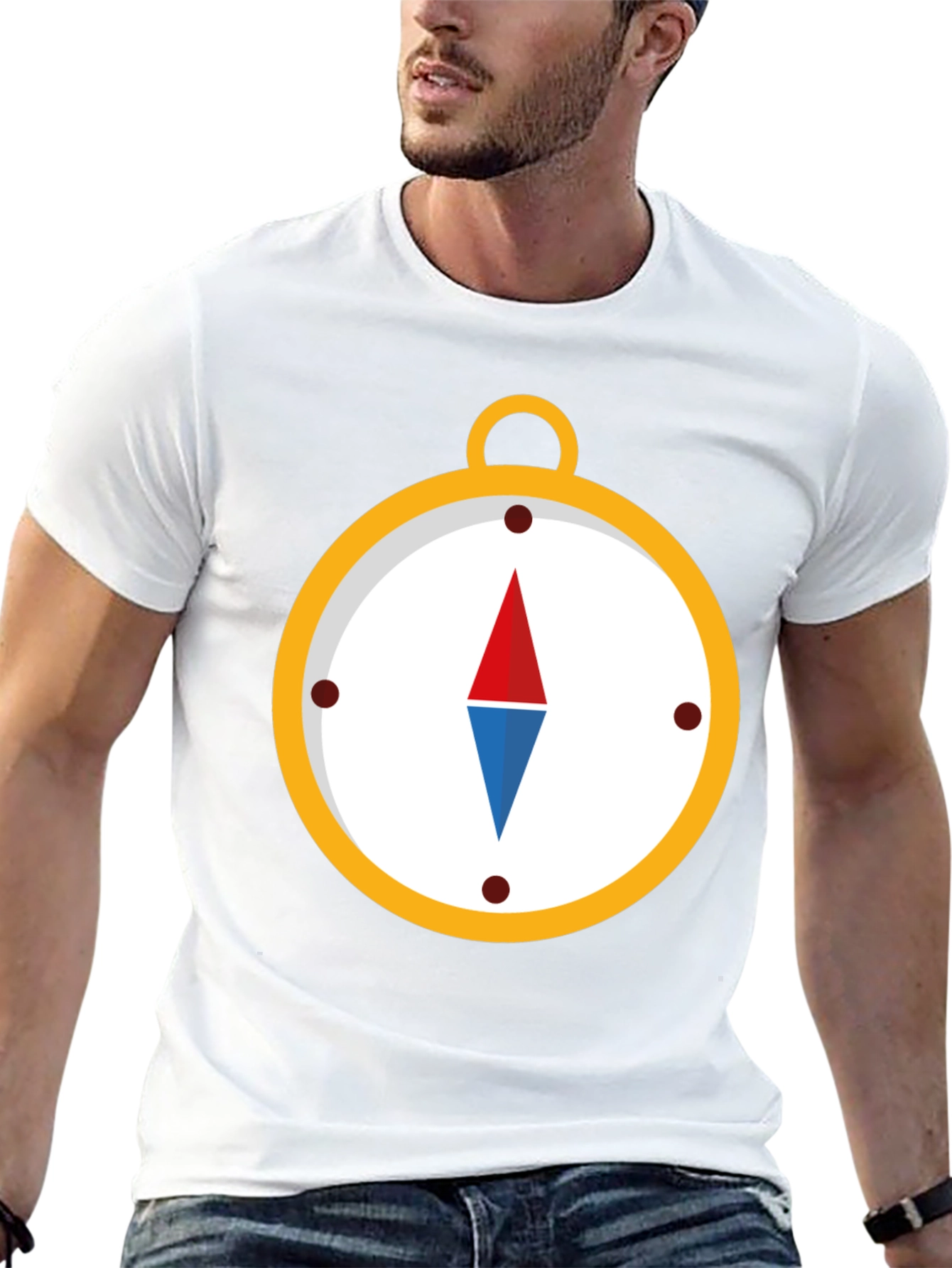 Compass Graphic T-Shirt - Adventure Ready!