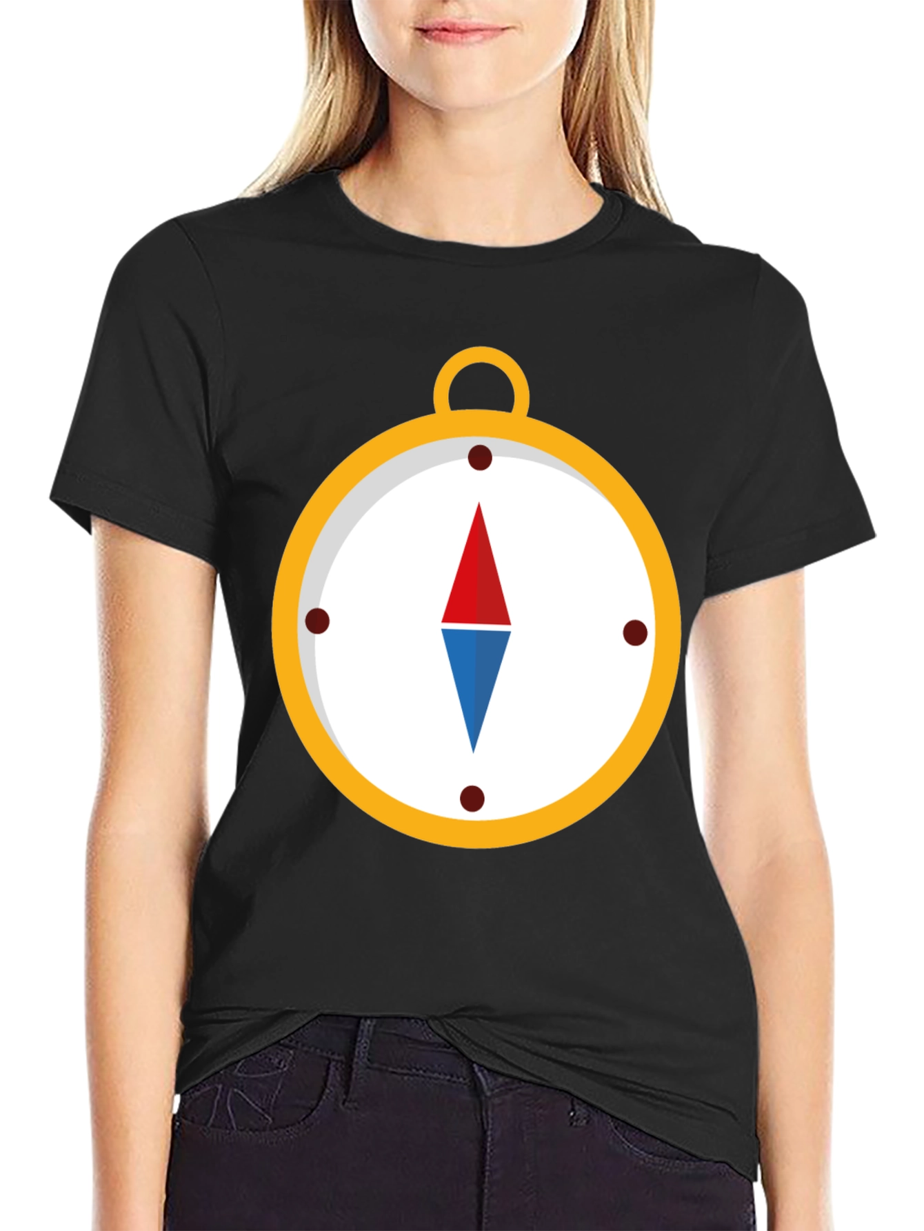 Compass Graphic T-Shirt - Adventure Ready!