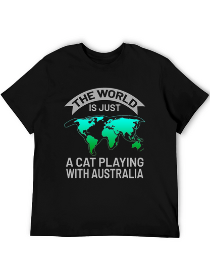 The World Is Just A Cat Playing T-Shirt