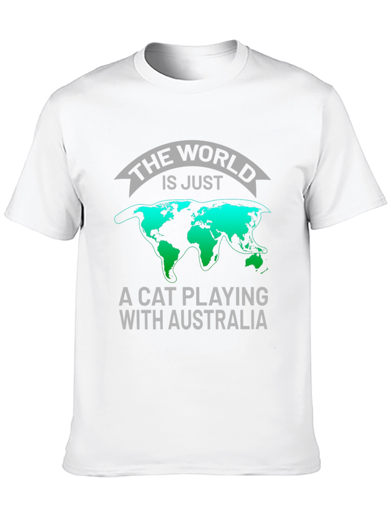 The World Is Just A Cat Playing T-Shirt