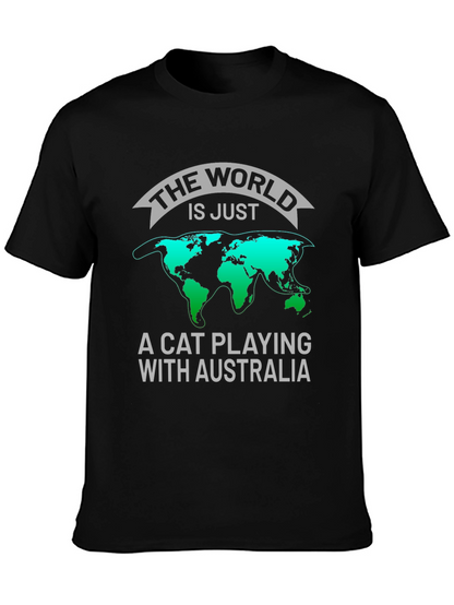 The World Is Just A Cat Playing T-Shirt