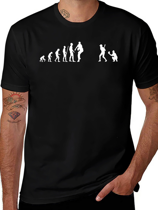 Baseball Evolution Graphic Tee