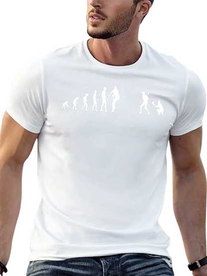 Baseball Evolution Graphic Tee