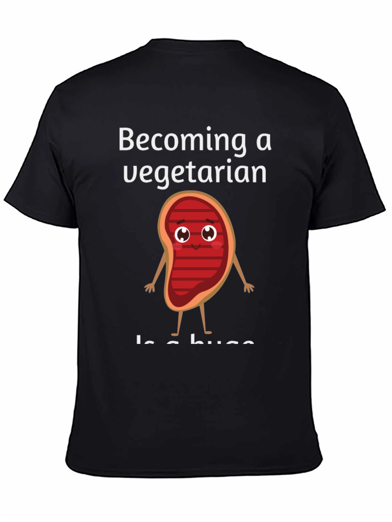 Becoming a Vegetarian Graphic T-Shirt