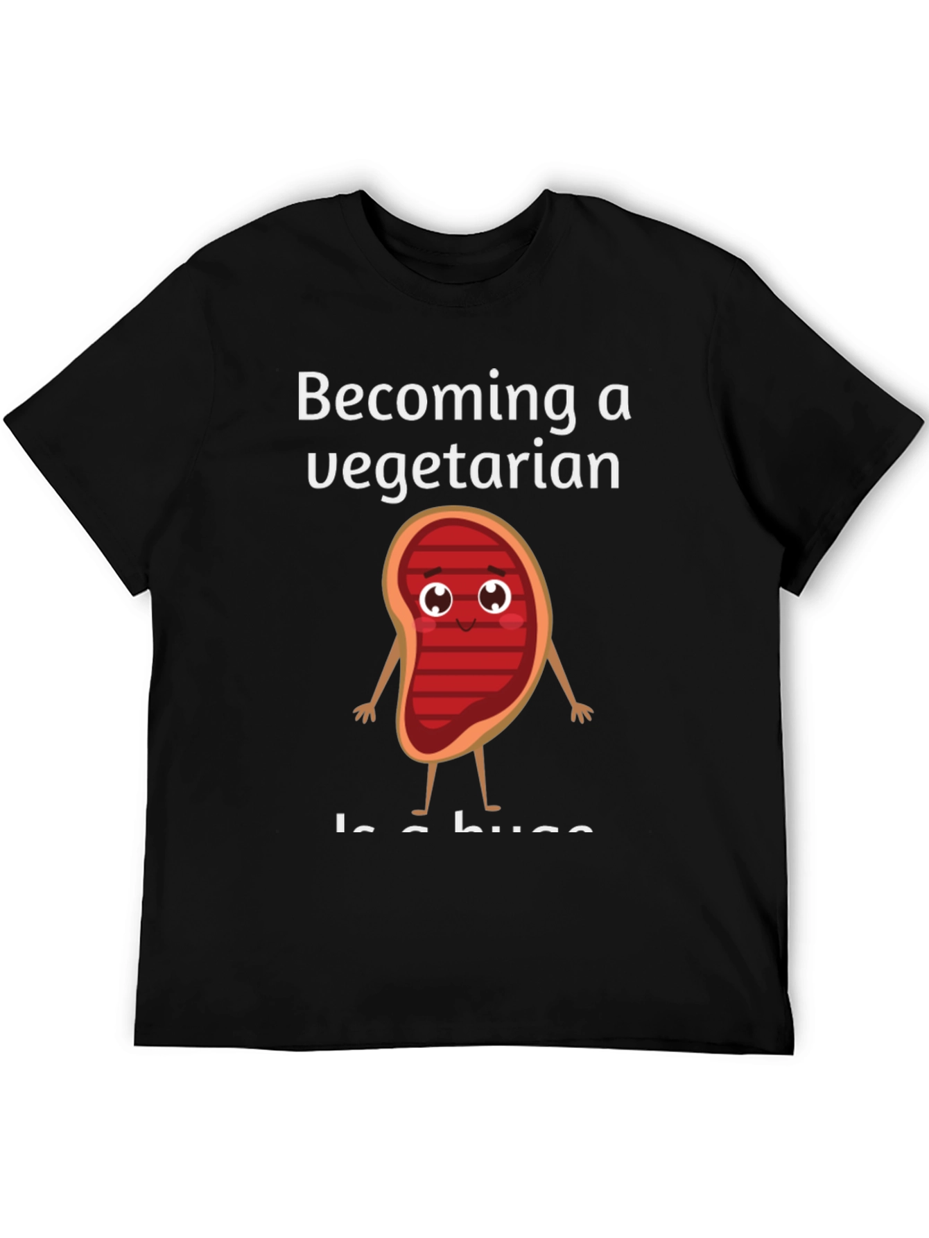 Becoming a Vegetarian Graphic T-Shirt