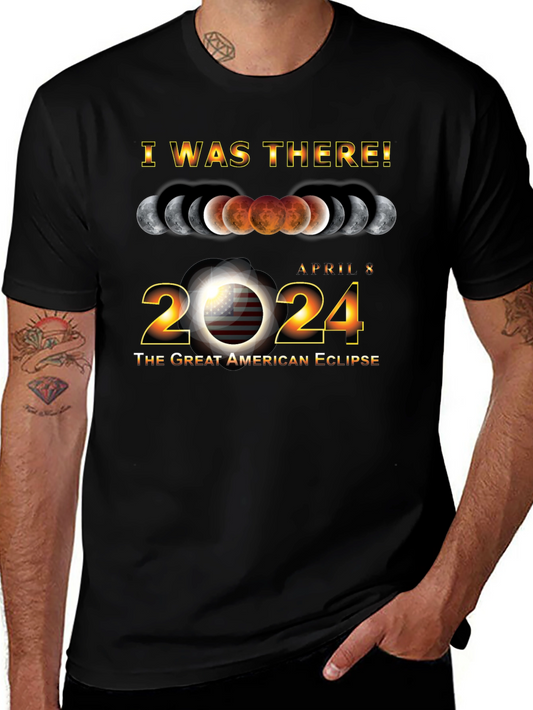 I Was There! 2024 Great American Eclipse T-Shirt
