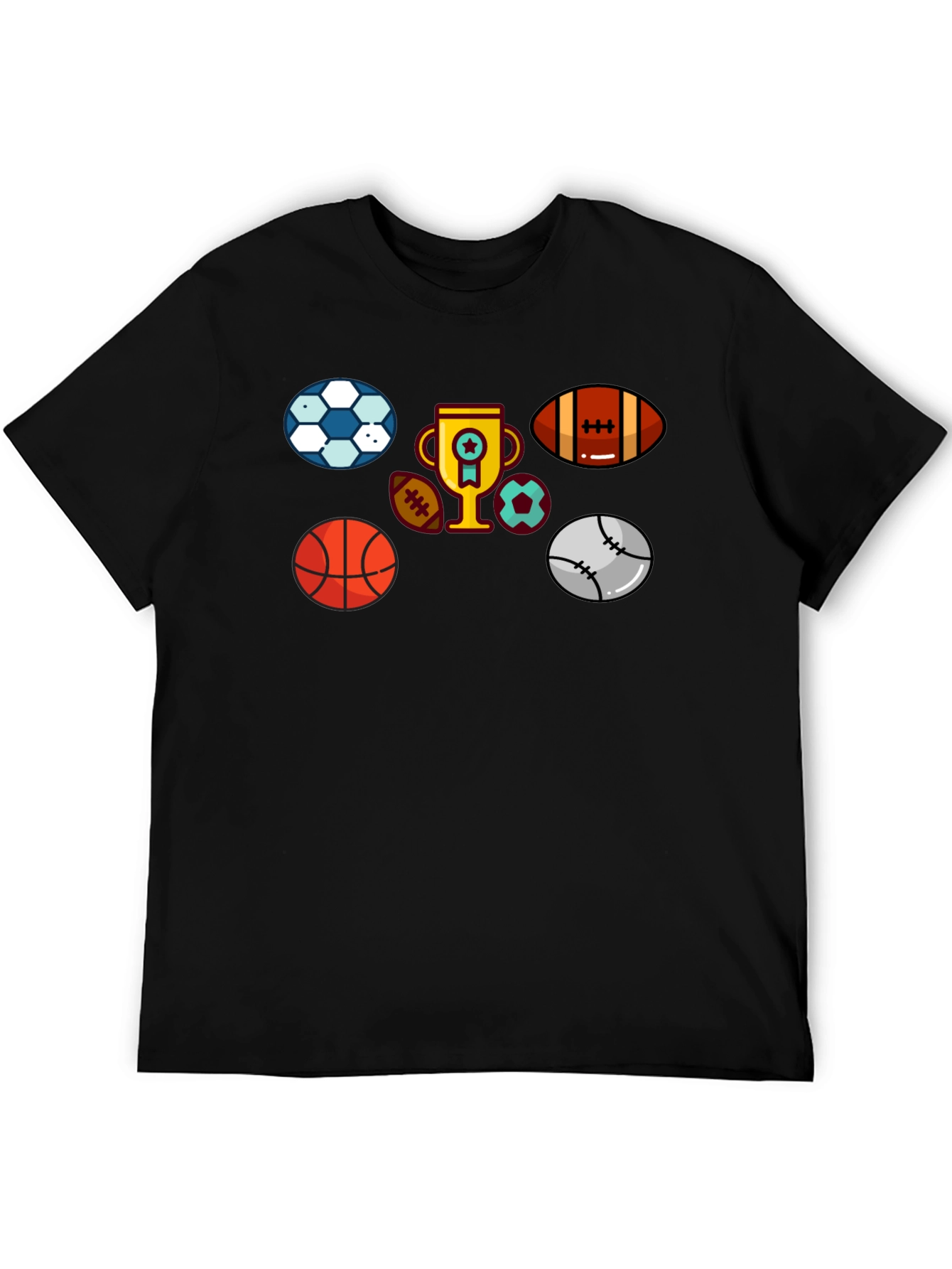 Sports Theme Graphic Tee