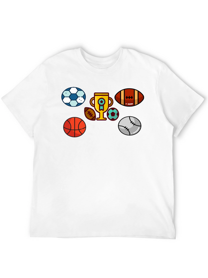 Sports Theme Graphic Tee