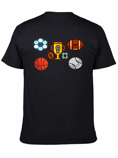 Sports Theme Graphic Tee