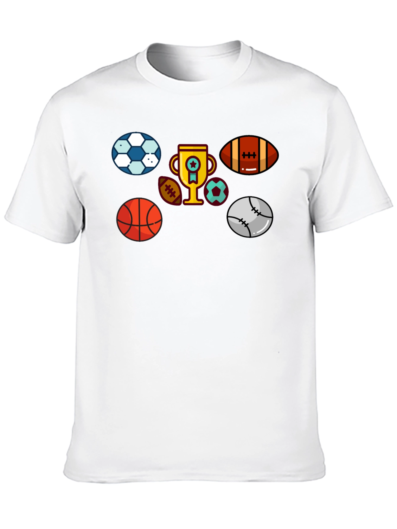 Sports Theme Graphic Tee