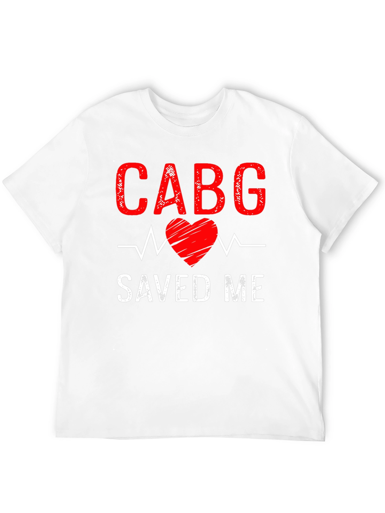 CABG Saved Me T-Shirt: Heart Surgery Recovery Tee