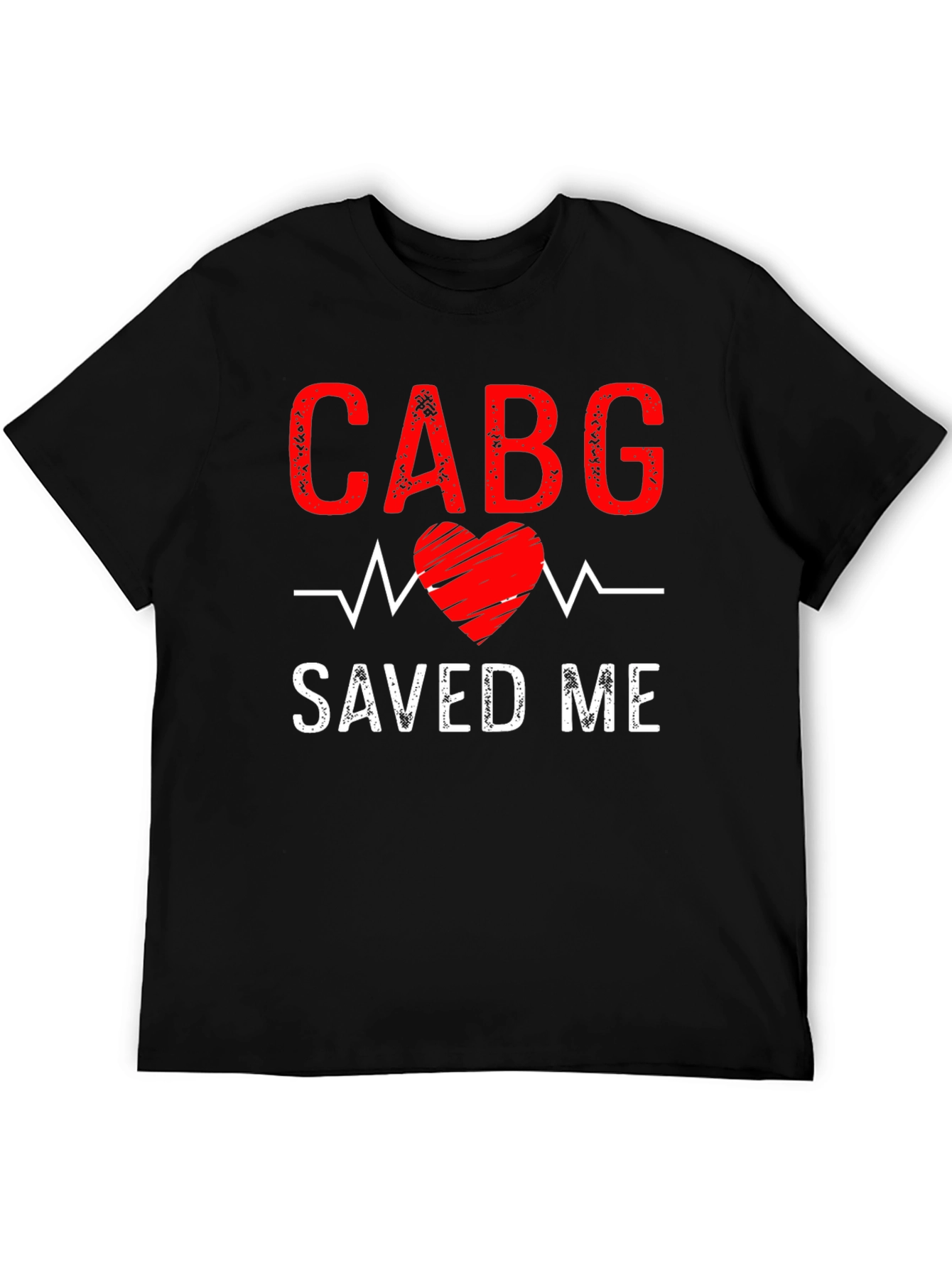 CABG Saved Me T-Shirt: Heart Surgery Recovery Tee