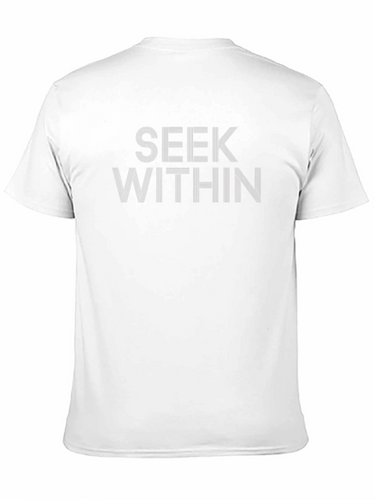 Seek Within Graphic T-Shirt - Inspiring Design