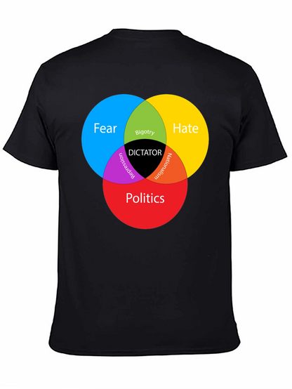 Dictator Venn Diagram Graphic T-Shirt