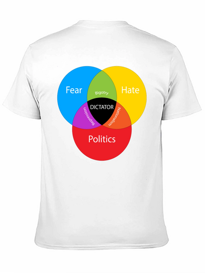 Dictator Venn Diagram Graphic T-Shirt