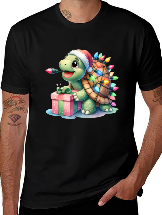 Festive Turtle Graphic Tee