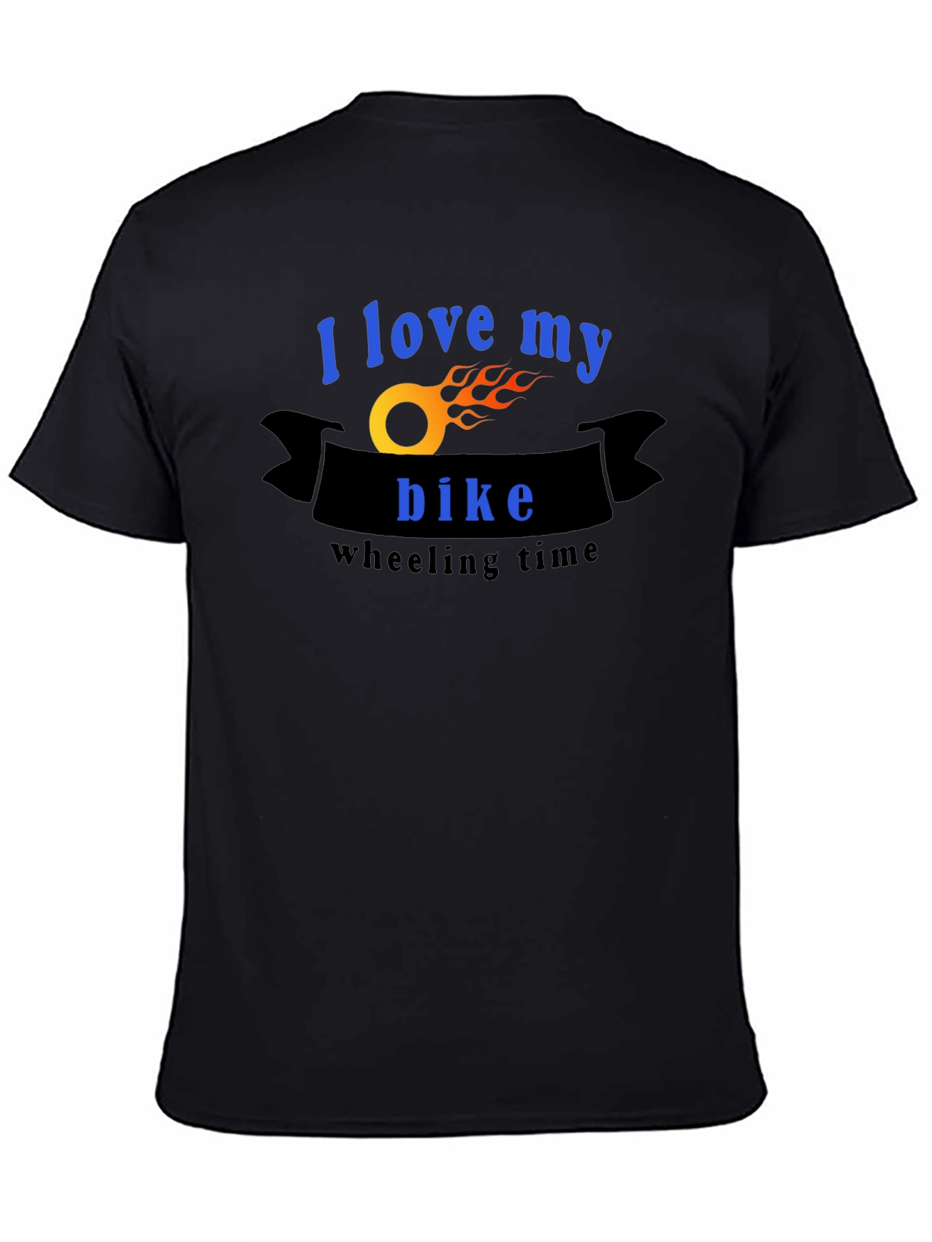 I Love My Bike T-Shirt - Wheelie Time