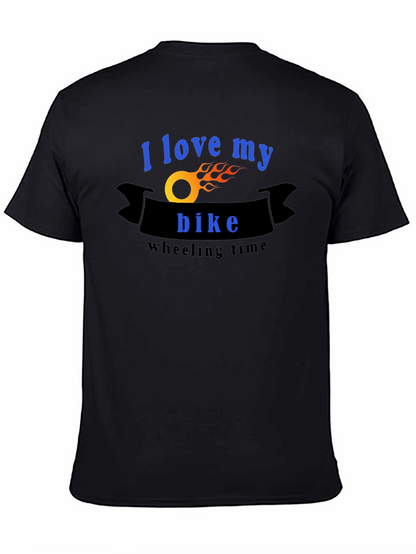 I Love My Bike T-Shirt - Wheelie Time