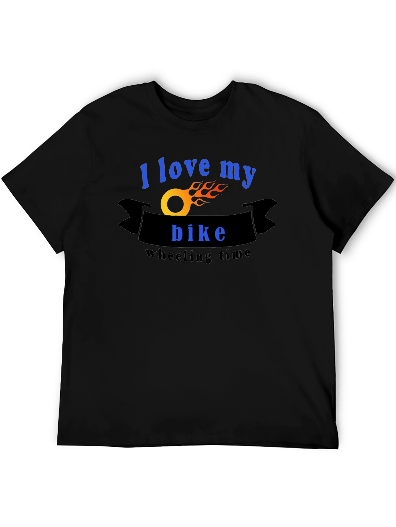 I Love My Bike T-Shirt - Wheelie Time