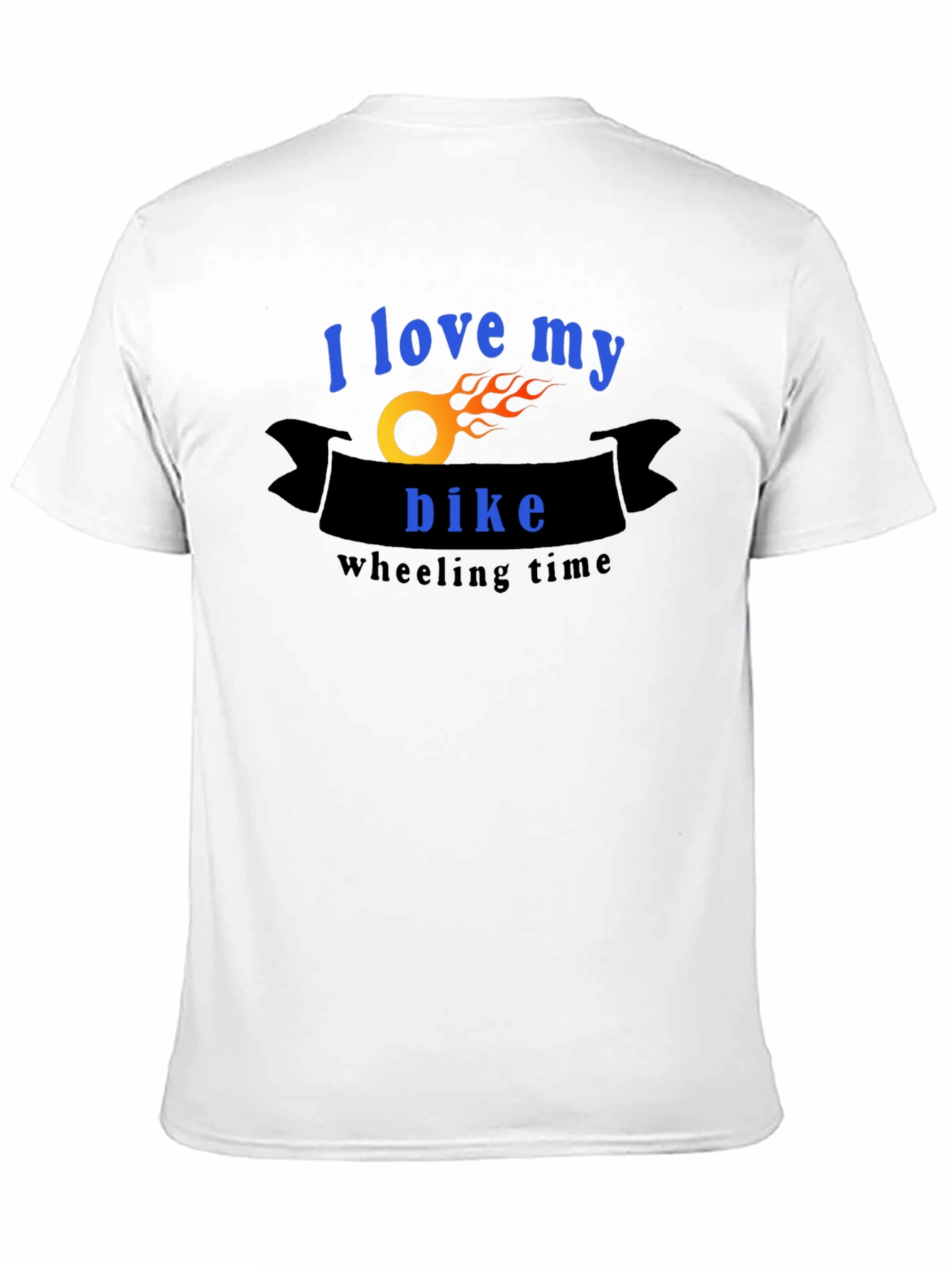 I Love My Bike T-Shirt - Wheelie Time