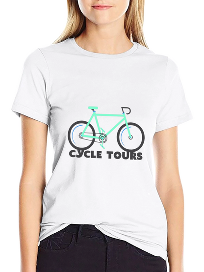 Cycle Tours Graphic Tee - Black