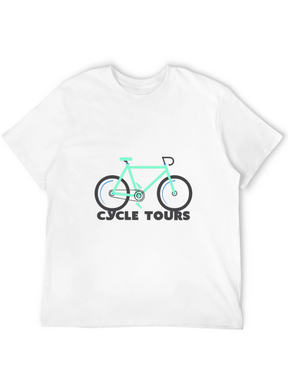 Cycle Tours Graphic Tee - Black