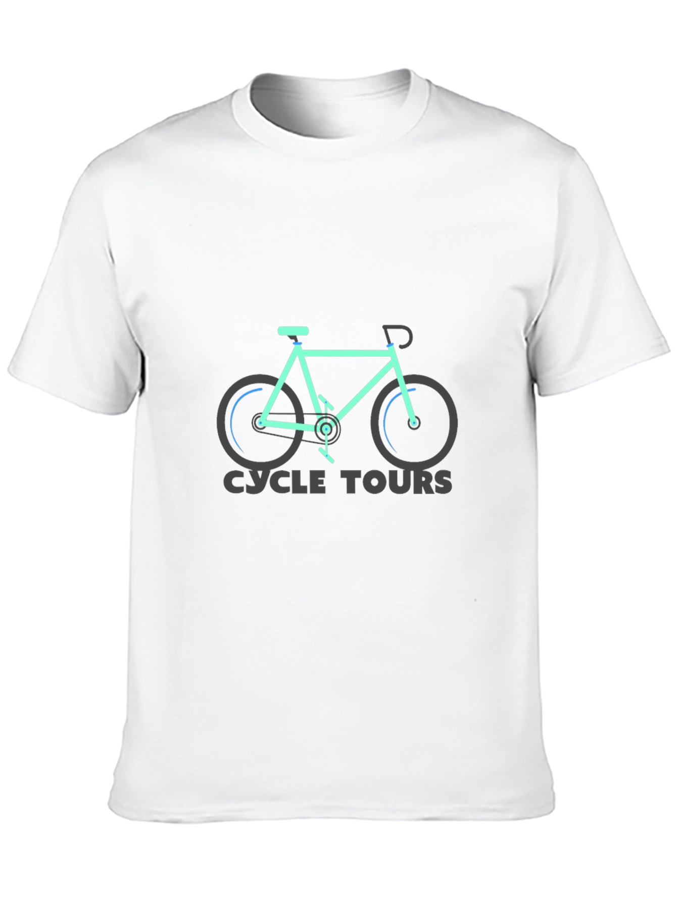 Cycle Tours Graphic Tee - Black