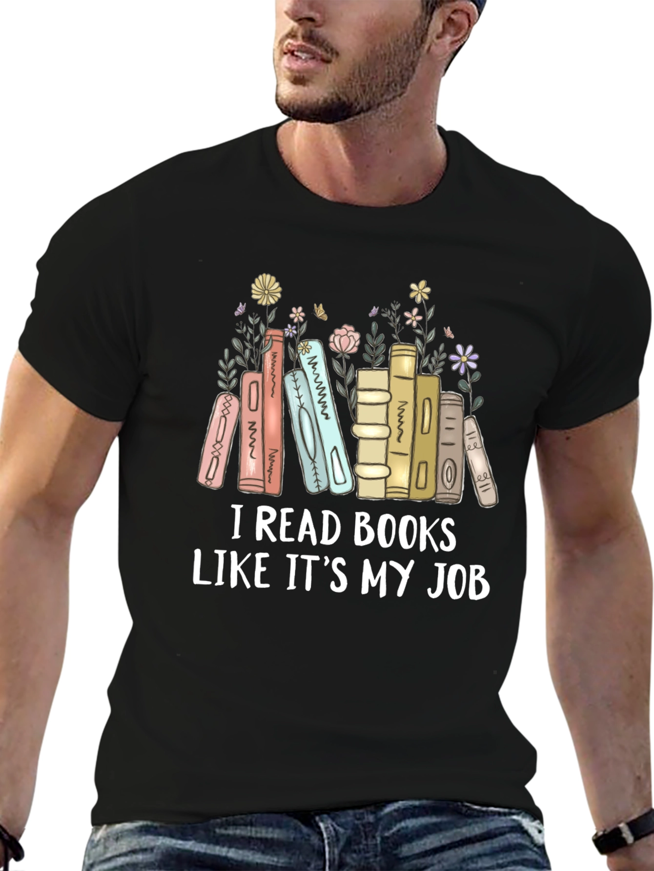 I Read Books Like Its My Job T-Shirt