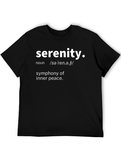 Serenity Definition Graphic T-Shirt