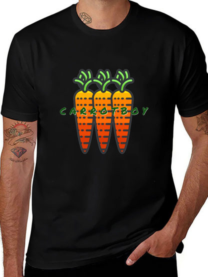 Carrot Boy Graphic T-Shirt - Quirky & Fun