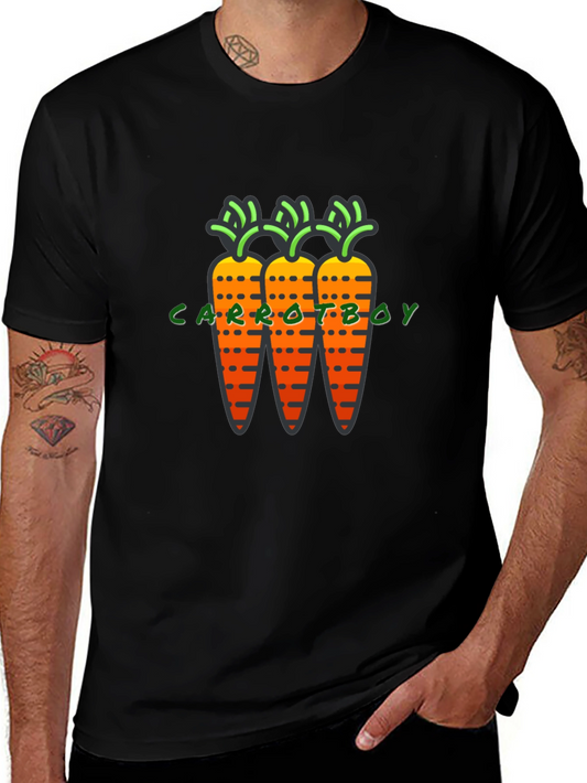 Carrot Boy Graphic T-Shirt - Quirky & Fun