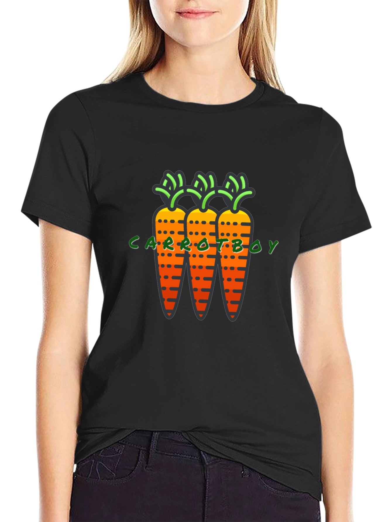 Carrot Boy Graphic T-Shirt - Quirky & Fun