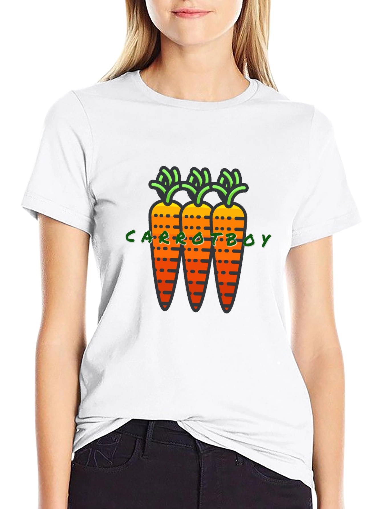 Carrot Boy Graphic T-Shirt - Quirky & Fun