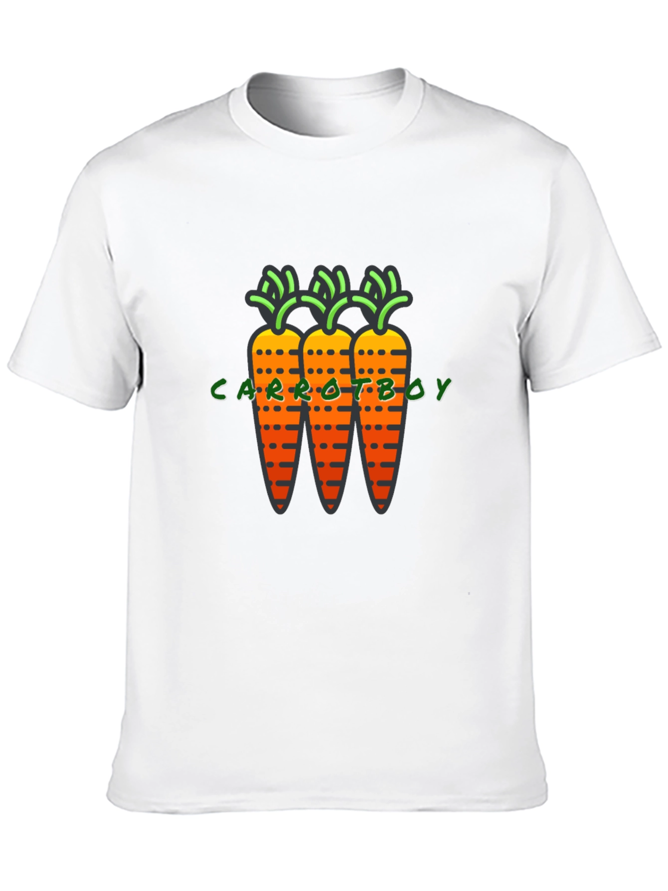 Carrot Boy Graphic T-Shirt - Quirky & Fun