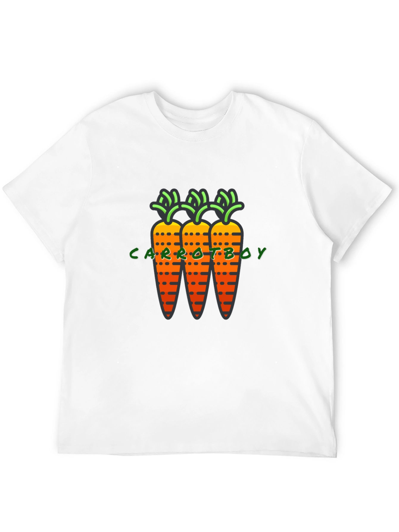 Carrot Boy Graphic T-Shirt - Quirky & Fun