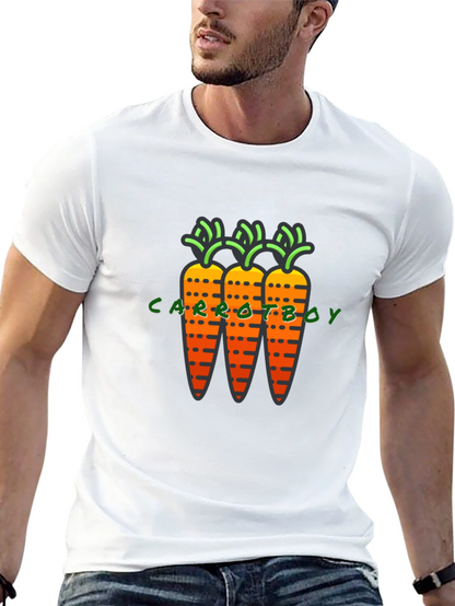 Carrot Boy Graphic T-Shirt - Quirky & Fun