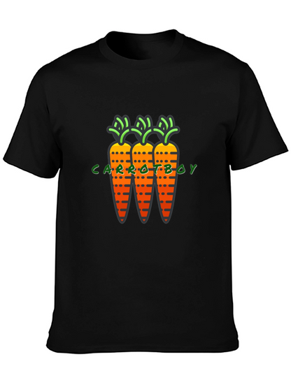 Carrot Boy Graphic T-Shirt - Quirky & Fun