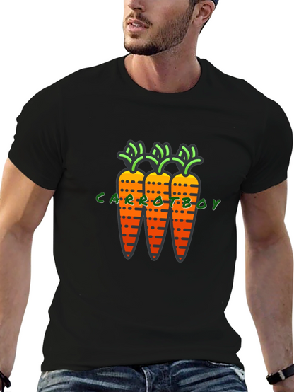 Carrot Boy Graphic T-Shirt - Quirky & Fun