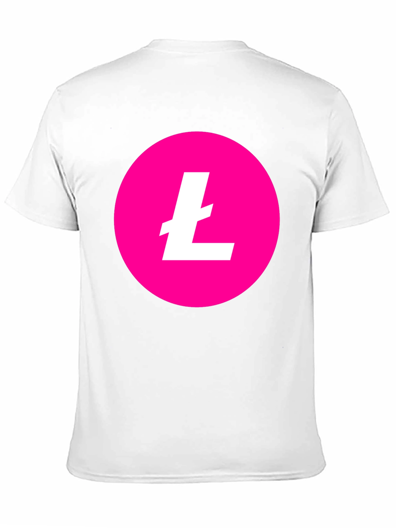 Litecoin Crypto T-Shirt - Pink & Black