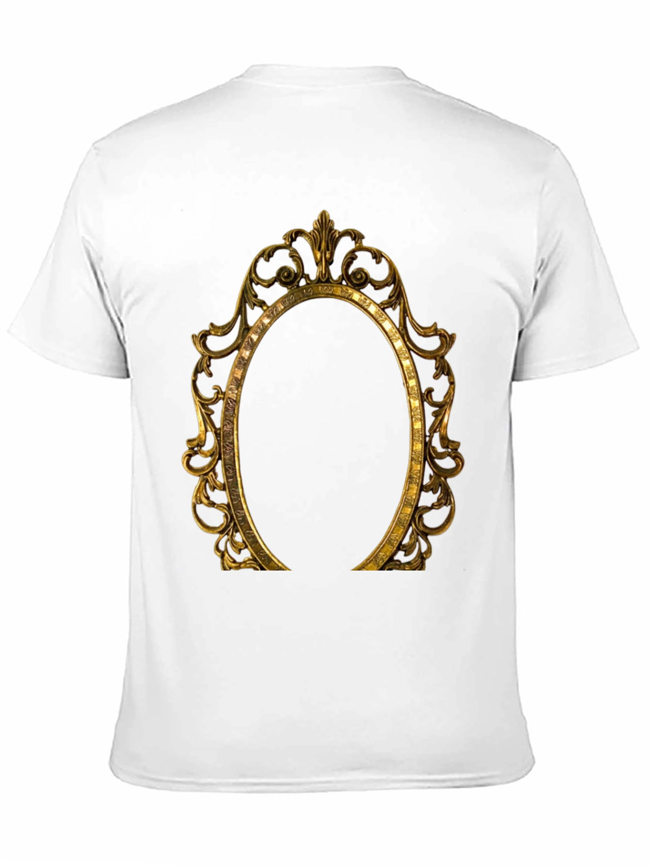 Ornate Gold Frame Graphic Tee