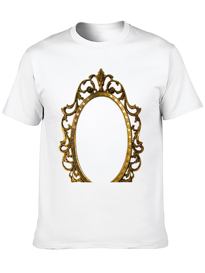 Ornate Gold Frame Graphic Tee