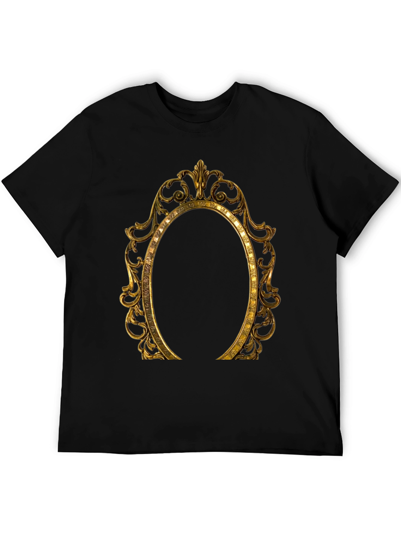 Ornate Gold Frame Graphic Tee