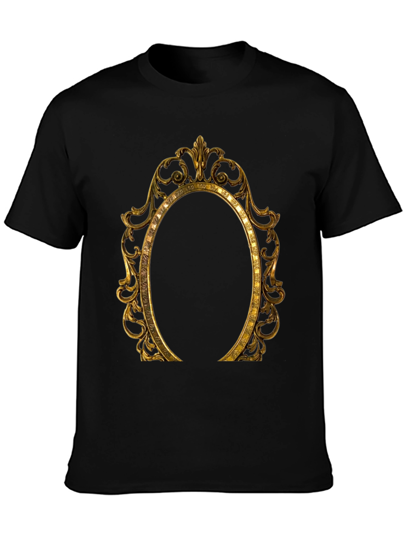Ornate Gold Frame Graphic Tee