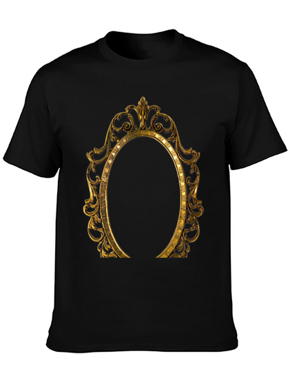 Ornate Gold Frame Graphic Tee